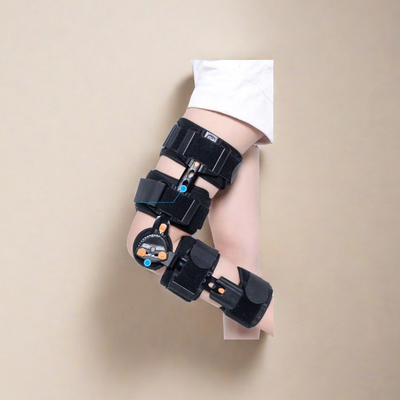One Size Fits All Customized Hinged Knee Brace for Arthritis Joint Comfort and Relief