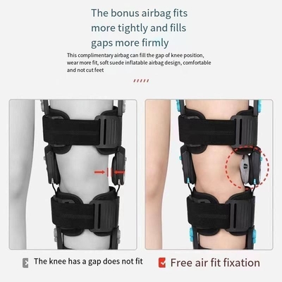 One Size Fits All Customized Hinged Knee Brace for Arthritis Joint Comfort and Relief