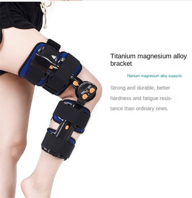 Class I Adjustable Medical Knee Joint Holder Hinged Brace with and Maximum Angle of 180°