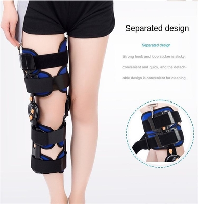 Class I Adjustable Medical Knee Joint Holder Hinged Brace with and Maximum Angle of 180°