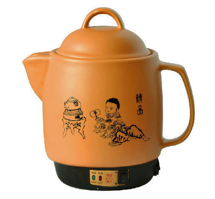 Automatic Electric Health Preserving Pot Brown Colour Safety Standard GB 2024-2016