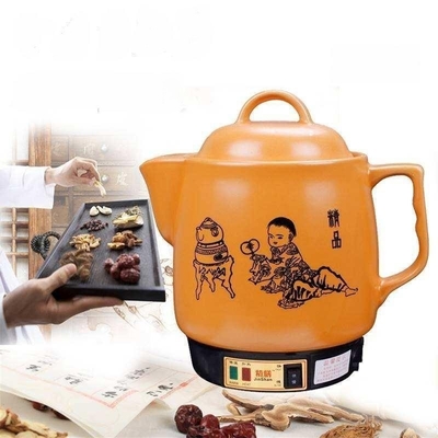 Automatic Electric Health Preserving Pot Brown Colour Safety Standard GB 2024-2016