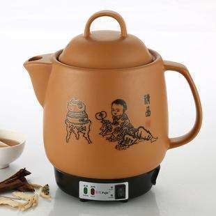 Automatic Electric Health Preserving Pot Brown Colour Safety Standard GB 2024-2016