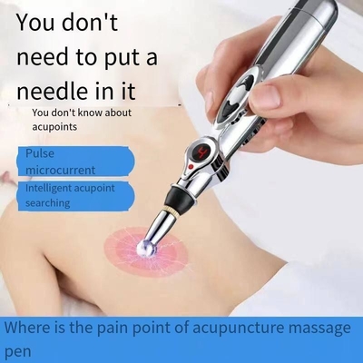 Class II Electronic Meridian Pulse Health Treatment Pen with Sending Acupoint Maps
