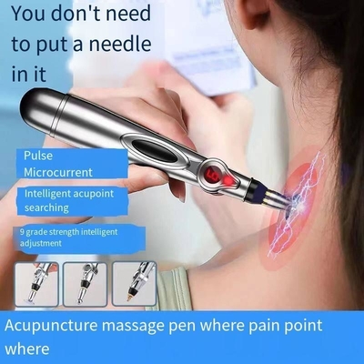 Class II Electronic Meridian Pulse Health Treatment Pen with Sending Acupoint Maps