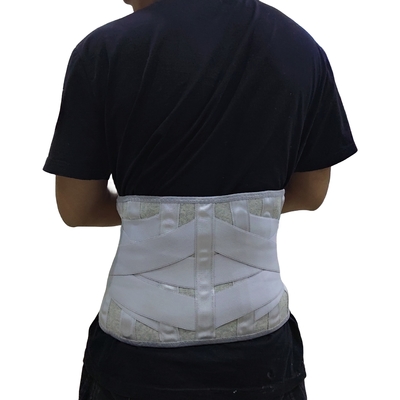 Adjustable Steel Plate Lumbar Back Support Belt for Decompression Relief