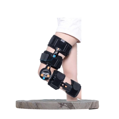 Machinery Power Source Hinged ROM Knee Brace CE Certified Post Op Knee Support Orthosis