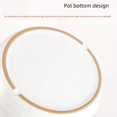White Nonstick Cookware Set for Decocting Traditional Chinese Medicine Herbal Soup