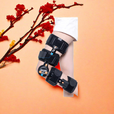 Adjustable Supportive Knee Brace for Joint Rehabilitation Customized Machinery Powered