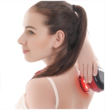 Gua Sha Nephrite Cupping Calf Massagers with CE Certification and 6-Speed Red Charging