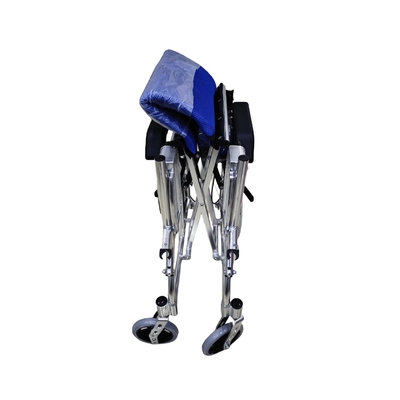 Collapsible Medical Sports Wheelchair for Disabled Rear Wheel Material Carbon Steel