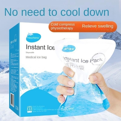Fast Cooling Emergency Products Disposable Instant Ice Pack with Crush The Inner Bag