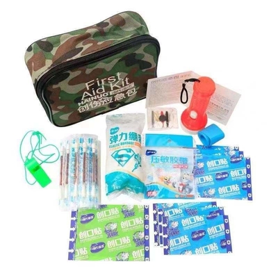 Emergency Trauma Survival Tactical First Aid Kit with Strong Durable Emergency Supply