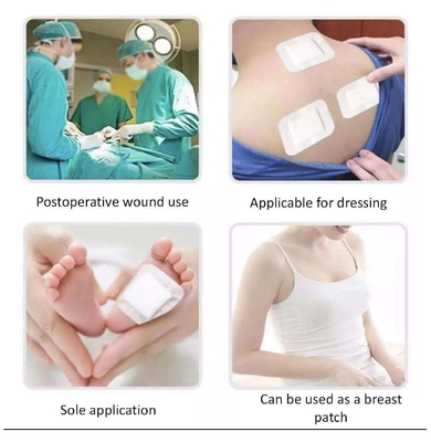 High Absorbent Pad Far Infrared Wound Dressing Pack with Non Woven Self-Adhesive Design