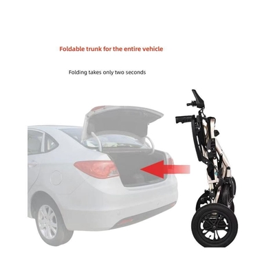 Compact Motorized Electric Wheelchair HBLD3-C for Class II Instrument Classification