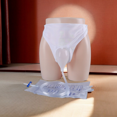 2000 Ml Adult Disposable Leg Drainage Male Urine Bag with Stand and 3 Years Shelf Life