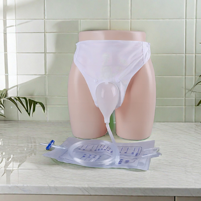Stock Yes Medical Disposable Economic 2000ml Urine Collection Bag for External Sealed