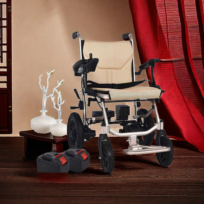 Design Electric Wheelchair for Disabled Travelers Foldable Portable and Airplane-Friendly