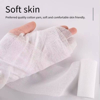Stock Professional PBT Conforming Stretch Gauze Bandage Roll for Boxing Fighter Fingers