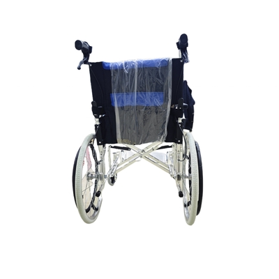 Multifunctional Manual Folding Steel Wheelchair 79*28*73cm 12.7kg User-Friendly Design