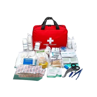 Emergency Medical Supplies Storage Compact Car First Aid Kit with Medical Materials