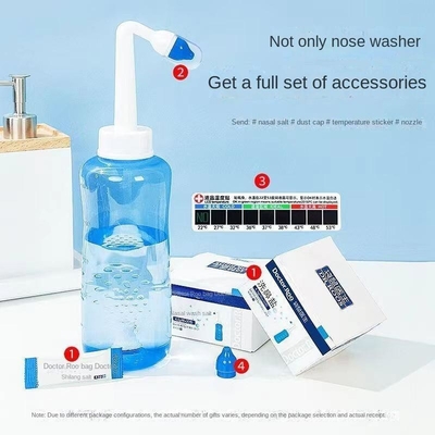Far Infrared Disinfecting Lavage Nasal Irrigator Nose Cleaner for Home 3 Years Shelf Life