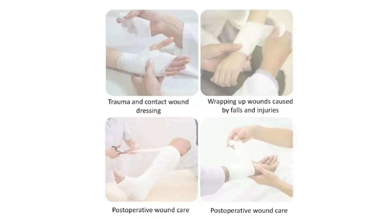 Custom First Aid Medical Gauze Bandage Roll with CE Approval and Yy0031-2006 Standard