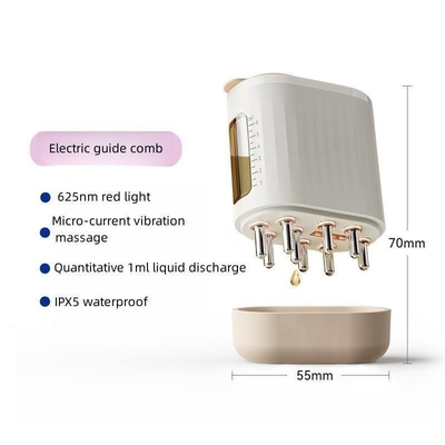 Electric Scalp Growth Comb Oil Applicator Made of Plastic for Hair Growth Support