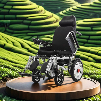 High Backrest Automatic Scooter with Full Recline and Excellent Folding Mechanism