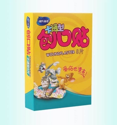 Waterproof and Breathable Cartoon Band Aid GB/T 32610 Standard for Shower Decoration