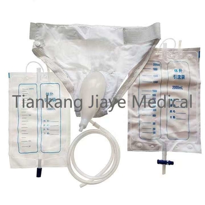 Sterile Urine Bag with Adhesive Heat Patch Leak Proof Design Made of Cotton Cloth