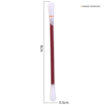 CE Certified Medical Alcohol Cotton Swabs with 2 Years Shelf Life and Certification