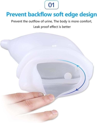 Stock Reusable Men's Urinal Bag with Drainage Class II Instrument Classification
