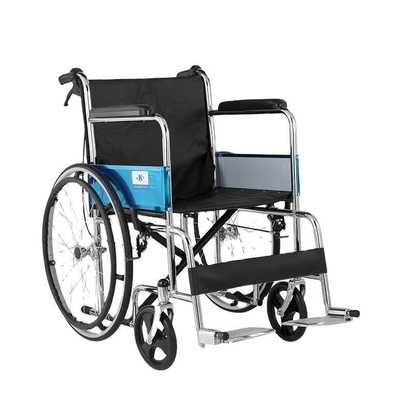 20 Hardness Portable Foldable Manual Wheelchair for Elderly and Disabled