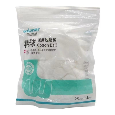 100% Pure Cotton Absorbent Cotton Balls for Medical Soft and Elastic Performance