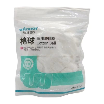 100% Pure Cotton Absorbent Cotton Balls for Medical Soft and Elastic Performance