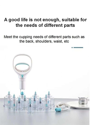 Cupping Therapy Set with Manual Air Gun 3 Years Shelf Life Chinese Medical Products