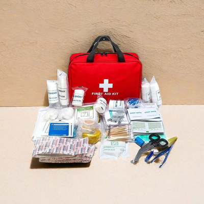 Emergency Survival First Aid Kit with EN 149 -2001 A1-2009 Standard and Simple Style
