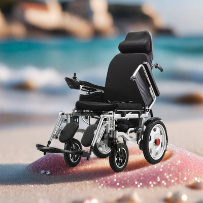 250W*2 Motors High Backrest Electric Wheelchair for Adult Elderly and Disabled People