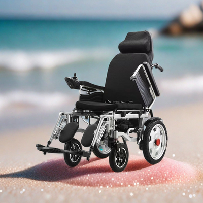 Steel Electric Wheelchair 2023 for Safe and User-Friendly Mobility
