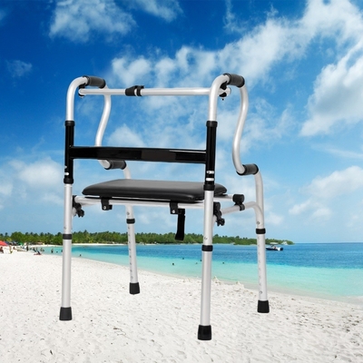 Instrument Classification Class I 8 Gear Adjustable Rollator Standing Walker for Home