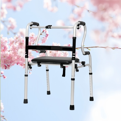 Adjustable Altitude Mobility Aid for Elderly and Disabled Convenient Flip-able Design