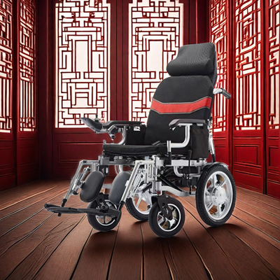 2024 Foldable Electric Wheelchair for Disabled Competitive and Convenient on Amazon