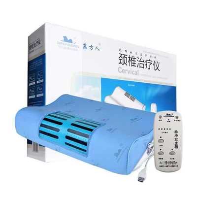 Hot Compress Therapy for Improved Sleep Home Acupoint Cervical Shoulder Massage Pillow