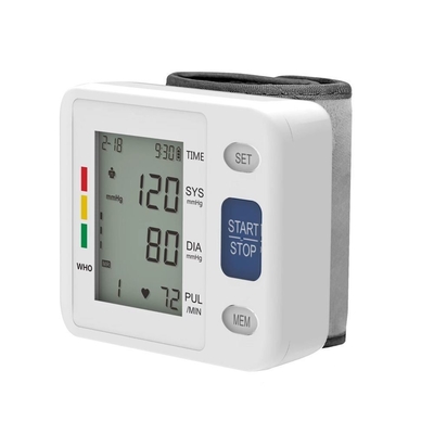 Wrist Sphygmomanometer with Automatic Digital Display and Heart Irregular Detection