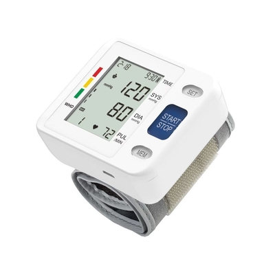Wrist Sphygmomanometer with Automatic Digital Display and Heart Irregular Detection