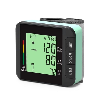Wrist Sphygmomanometer with Automatic Digital Display and Heart Irregular Detection