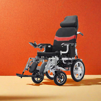 Home Rehabilitation Exercise Wheelchair with 12A Lead-Acid Battery and Class II