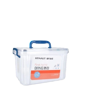 Ozone Disinfection CE Certified 156-Piece Portable Waterproof Emergency First Aid Kit