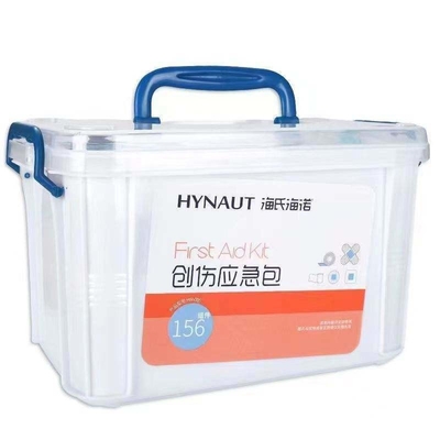 Ozone Disinfection CE Certified 156-Piece Portable Waterproof Emergency First Aid Kit
